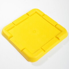 Tredder Plates - use with scaffolding Base Jacks - Yellow (65 pack)